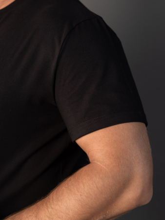 Мужская футболка мод.2164/2 / Черный