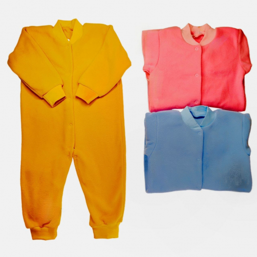 Детский комбинезон открытая ножка флис КМБ-ОН-ФЛС