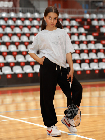 Футболка для девочки Успех-7.1 / кармеланж