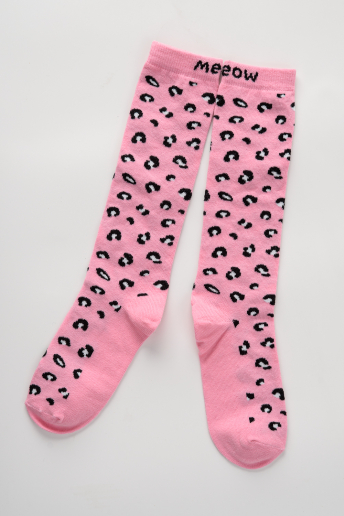 Детские гольфы Пантера (набор 2 пары) / розовый