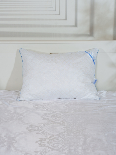 Подушка ортопедическая с латексной крошкой / Белая