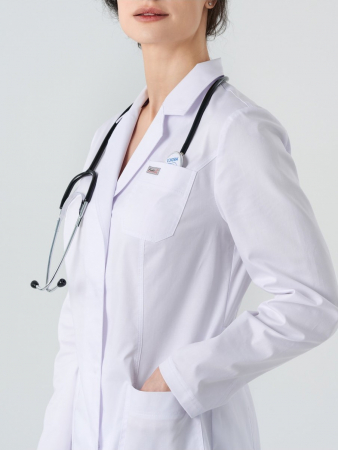 Халат медицинский женский 146.0 / Белый
