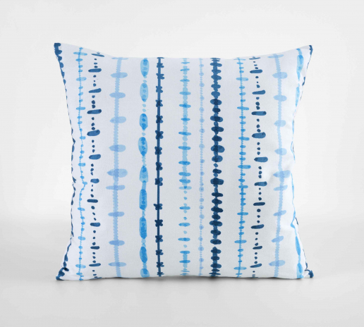 Подушка декоративная рогожка / Средиземноморье 1