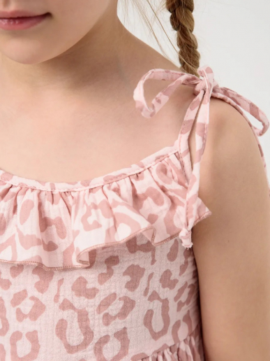 Детский сарафан "Аленушка" / Пудровый