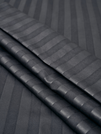 Пододеяльник микрофибра страйп / Серый