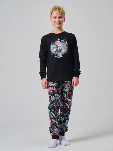 Детская пижама "Скульптура" длинный рукав