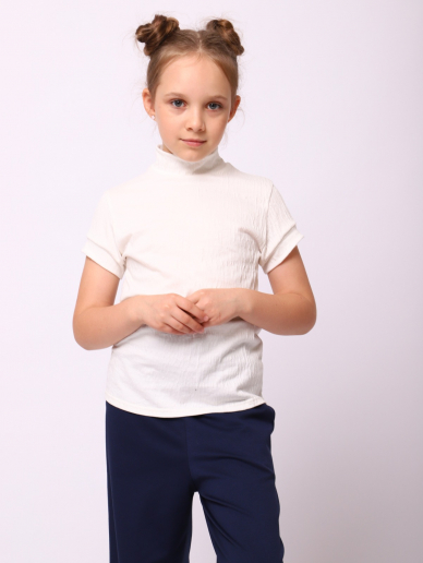 Детская блузка "Рита" / Молочный