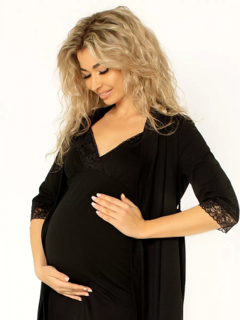 Женский комплект «Для мамы» / Чёрный арт.к1156ч