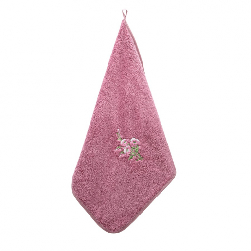 Полотенце микрофибра НВ Весна м9011_29 S / Брусничный