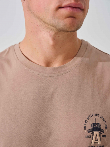 Мужская пижама "Авангард" 2390-К/Ф / Бежевый