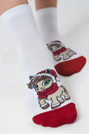 Женские носки стандарт Молли / белый