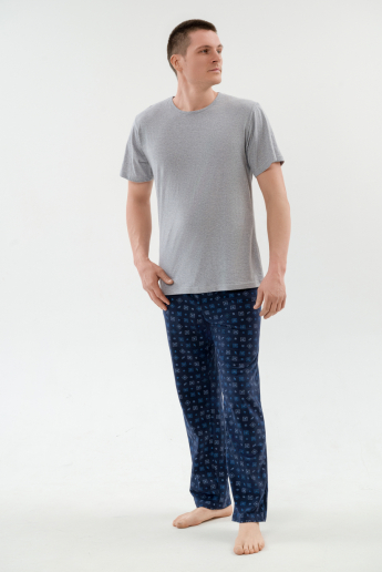 Пижама мужская Генри / синий