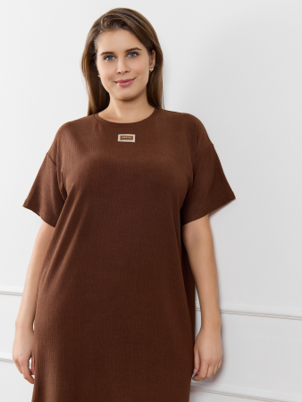 Женская туника Рената-1 / коричневый