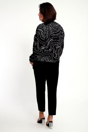 Женский свитшот 88132 / черный