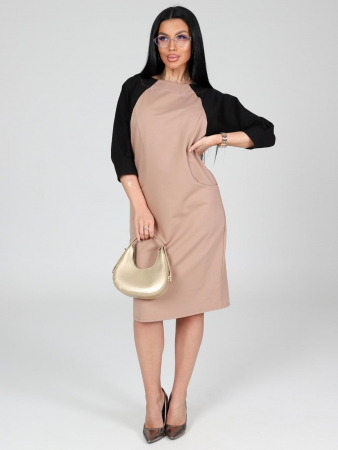 Женское платье Воксель / бежевый