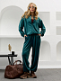 Женский костюм Альба / изумрудный