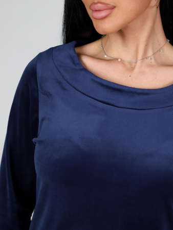 Женское платье Стевия / темно-синий