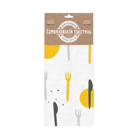 Полотенце вафельное "Самойловский Текстиль" / Посуда вид 3