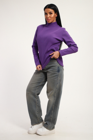 Женская водолазка 74721 / темно-лиловый