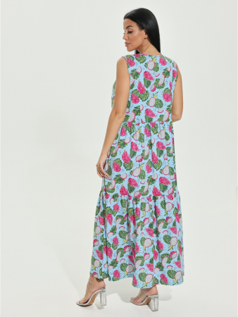 Женский сарафан Нежность / Голубой