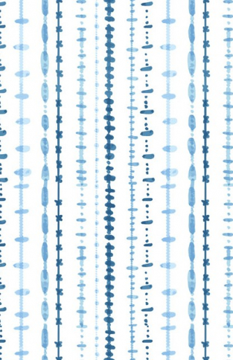 Вафельное полотно набивное / Средиземноморье 1
