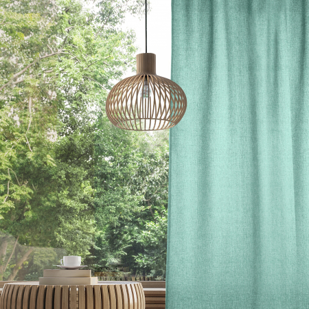 Комплект штор "Волшебная Ночь" Рогожка / Бирюза