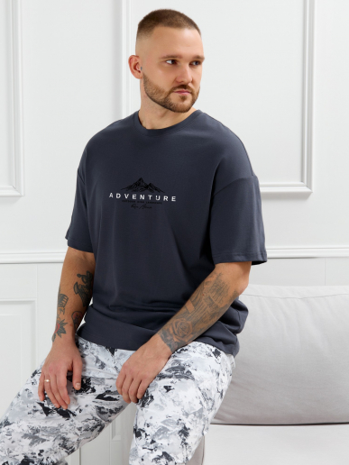 Мужской костюм Олимп-3 КП-163 / графитовый