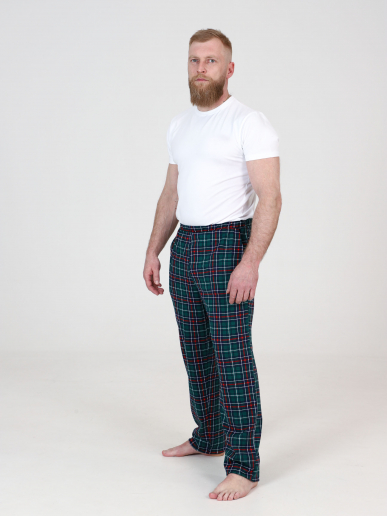 Мужские брюки БК-1439 / Темно-зеленый