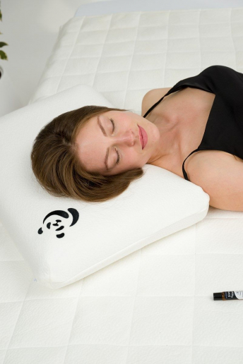 Подушка PandaHug классической формы 50x30x10 + аромароллер