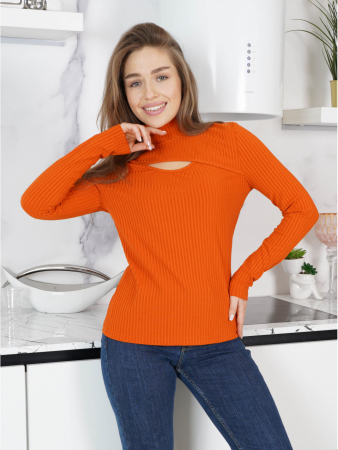 Женская водолазка Марсель / Рыжий