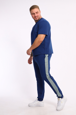 Мужской костюм 35282 / индиго