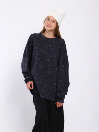 Детский лонгслив "Стрит" / Графит