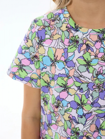 Детское платье "Лето" / Яркие цветы