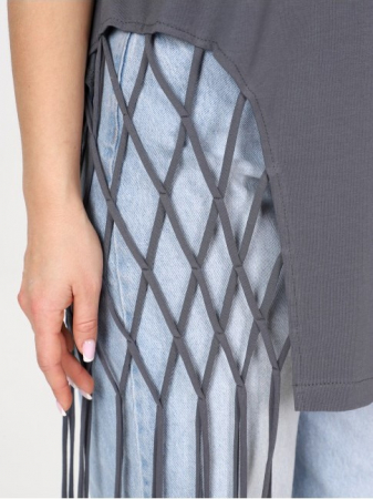 Женская футболка ДО-134.02 / Графит