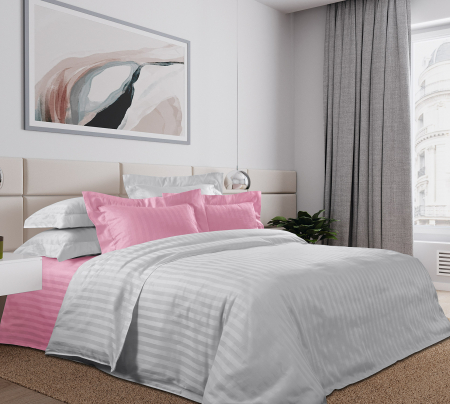 Постельное белье страйп-сатин ТМ Legends / Этель