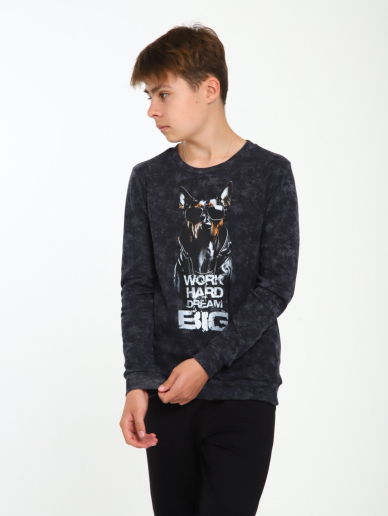 Детский свитшот "Мирон" / Графит