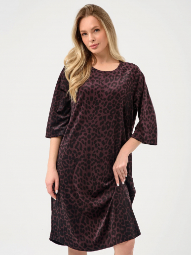 Женская туника "Сафари" 2427-В / Бордовый
