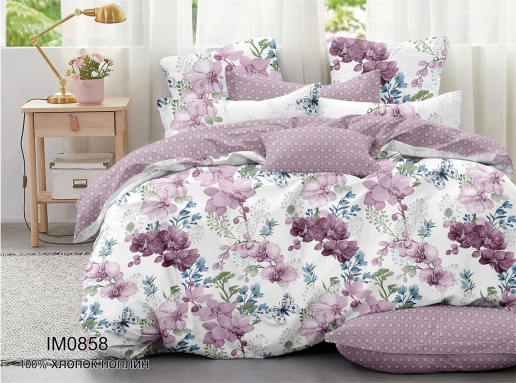 Постельное белье перкаль / Орхидея