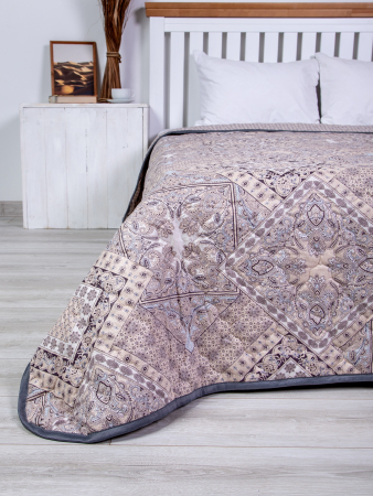 Одеяло-покрывало поплин лён 150 гр/м2