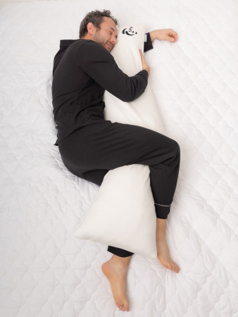 Подушка с эффектом памяти PandaHug "Body pillow" дробленное ППУ
