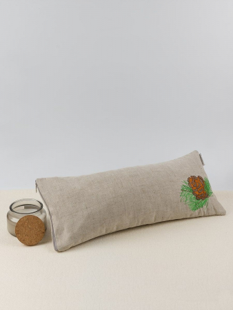 Подушка-валик "Кедровое очарование"