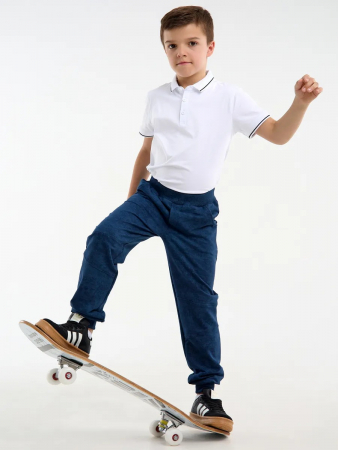 Детские брюки "Конструктор" / Синий винтаж