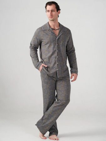 Мужская пижама "Династия" (классическая) 2404-К / Серый