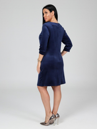 Женское платье Стевия / темно-синий