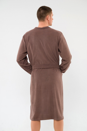 Халат мужской из махры Ренат / Светло-коричневый