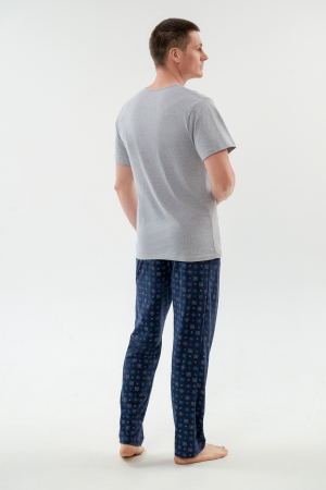 Пижама мужская Генри / синий