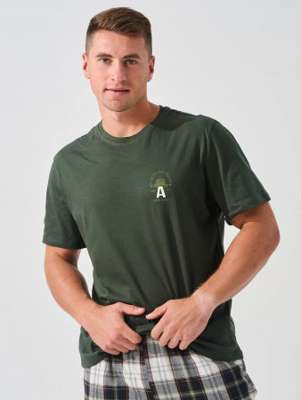Мужская пижама "Авангард" 2390-К/Ф / Зеленый