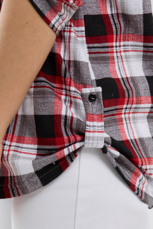 Женская рубашка 36988 / красный