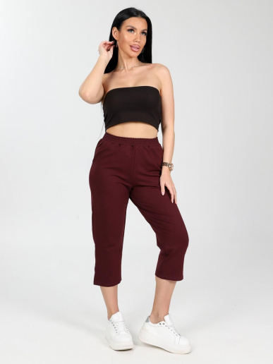 Женские бриджи Портленд / винный