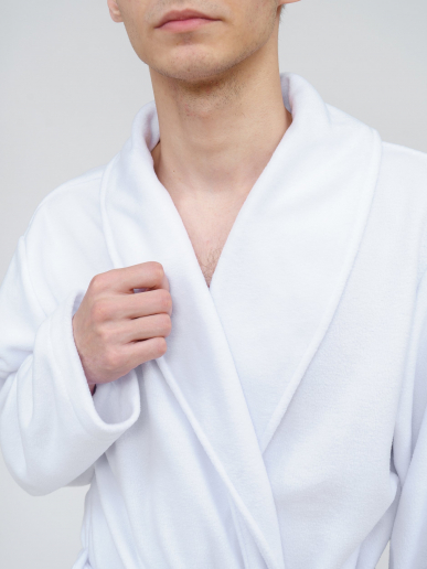 Халат флисовый шалька / расцветки в ассортименте